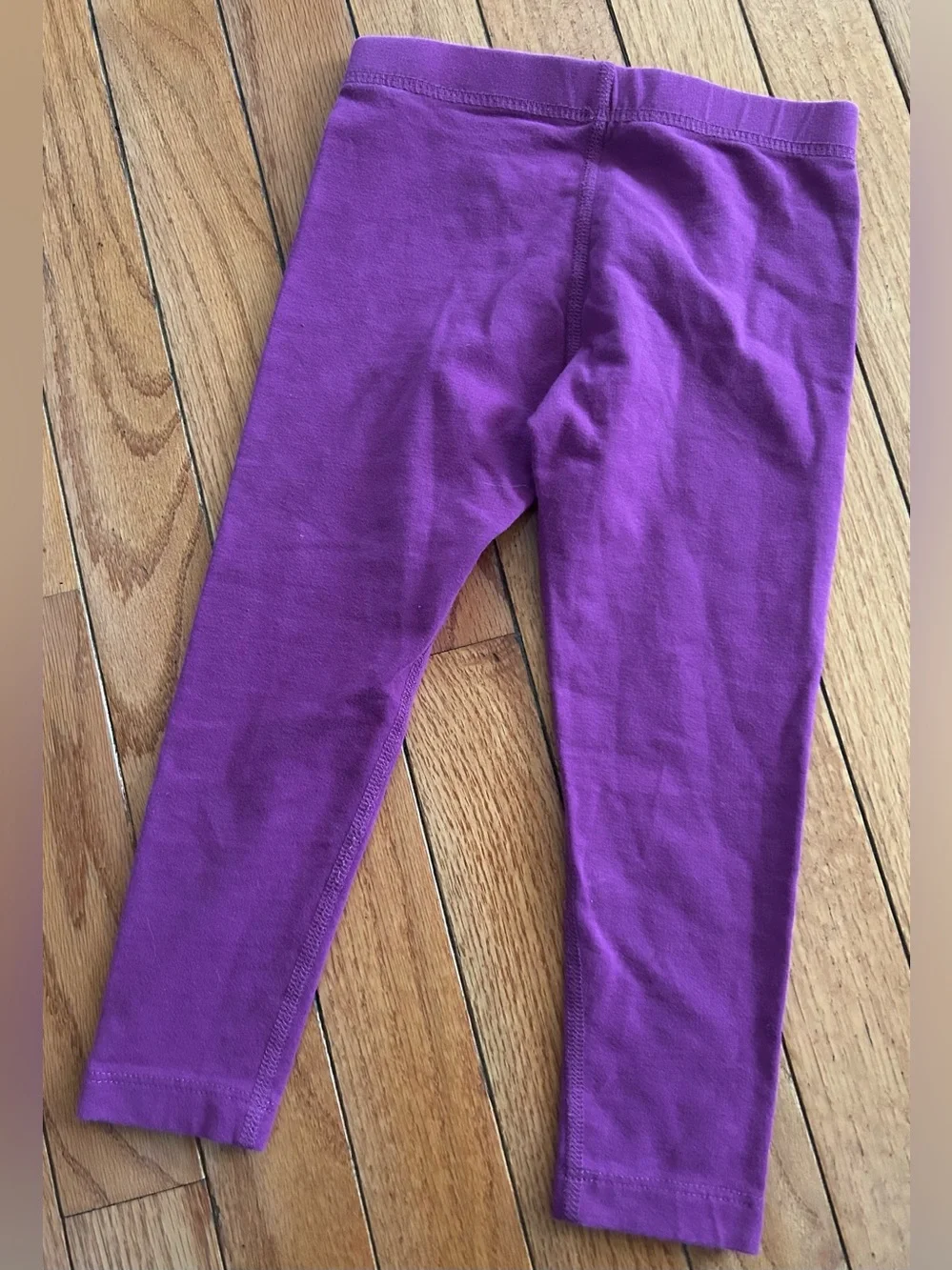 5/$20 Primary Purple Leggings Toddler Girl size 3
